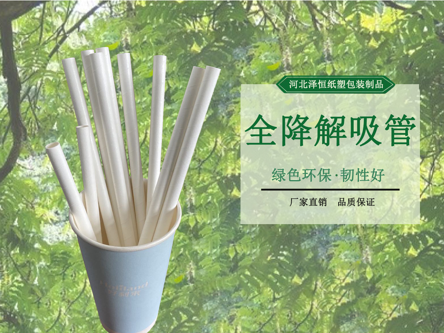 纸吸管